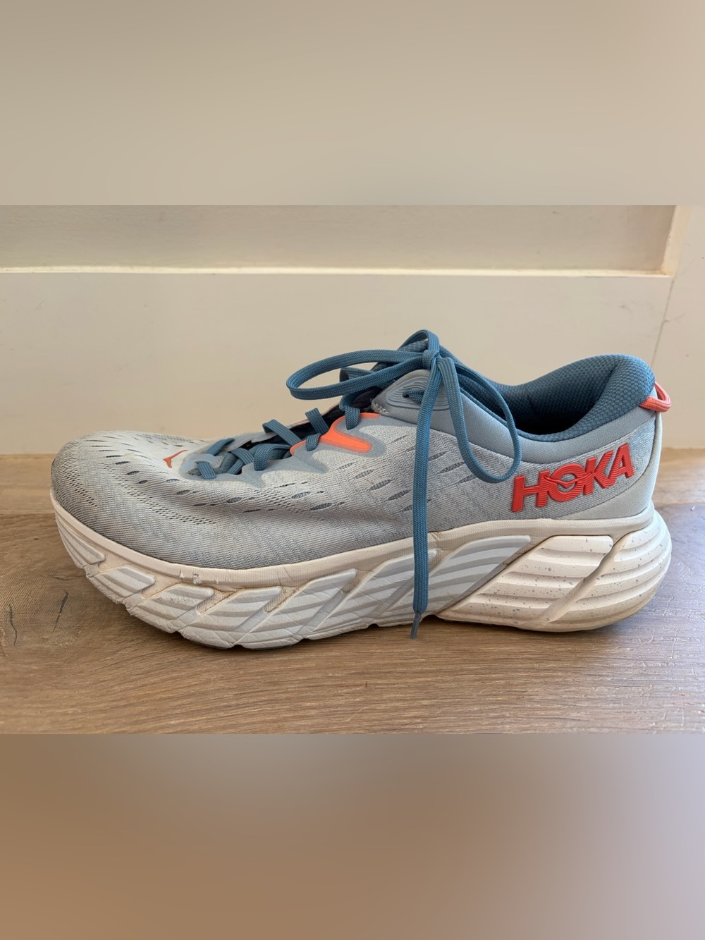 Hoka Gaviota 4 running shoes comfort outdoor athletic - size 12 - Picture 5 of 11